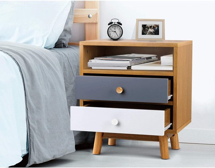 Bedside table decor ideas