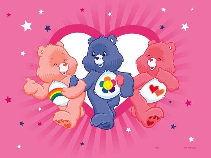 Care bear wall decor