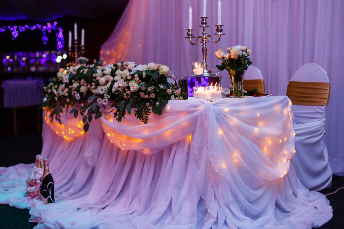 Table sweetheart ideas wedding garland dreamy decor tables chic floral saved