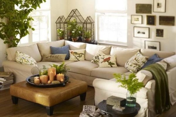 Center table decor for living room