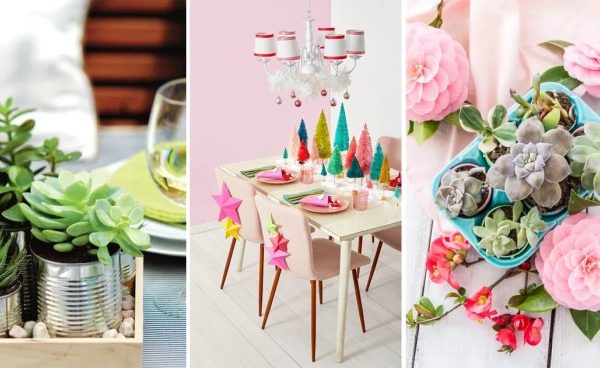 Modern table top decor