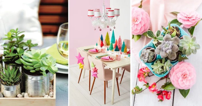 Modern table top decor