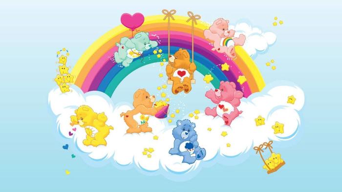 Care bear wall decor