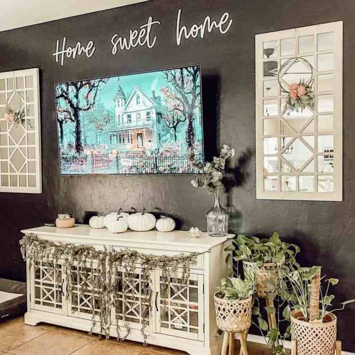 Black farmhouse wall decor