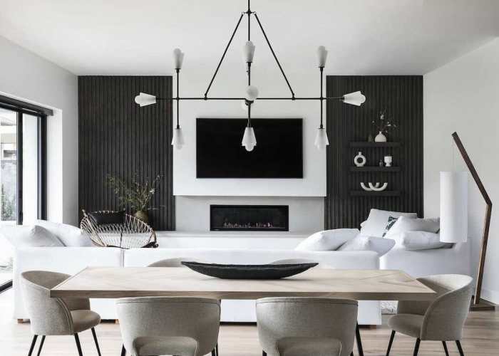 Black and white decor ideas