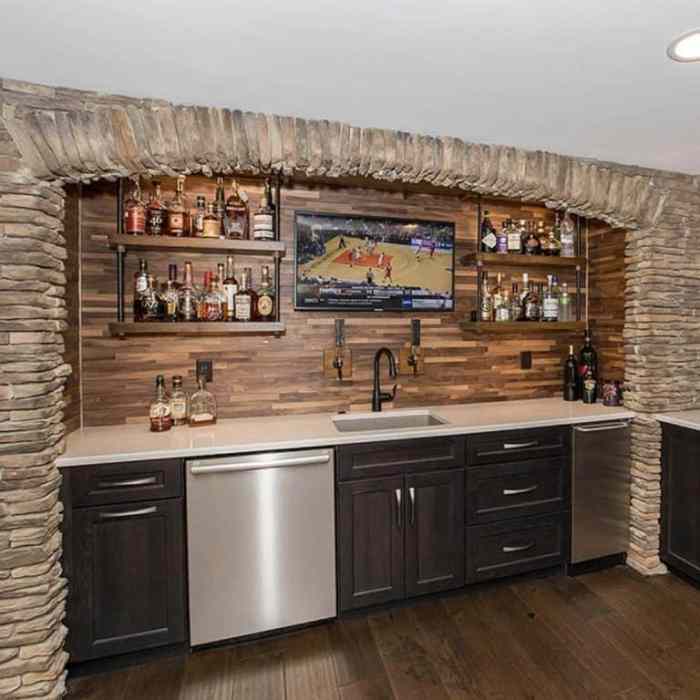 Home bar wall decor ideas