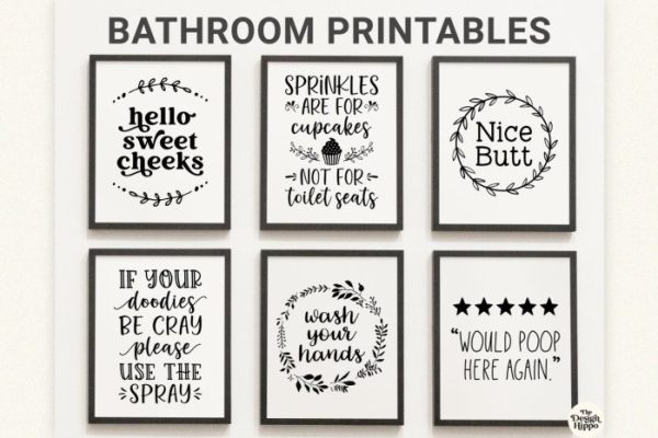 Wall decor for bath