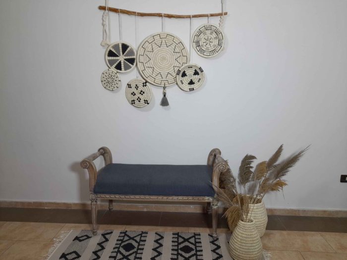 Boho chic wall decor