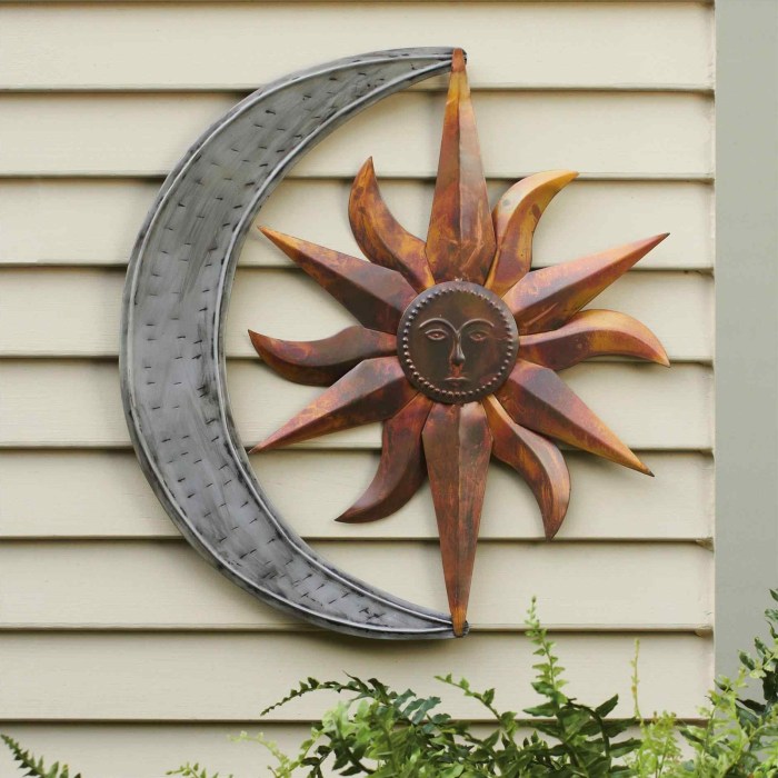 Exterior home wall decor