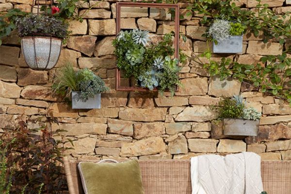 Exterior outdoor wall decor ideas