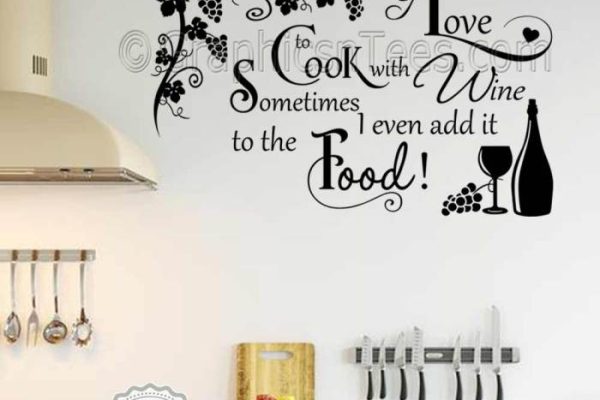 Funny kitchen wall decor