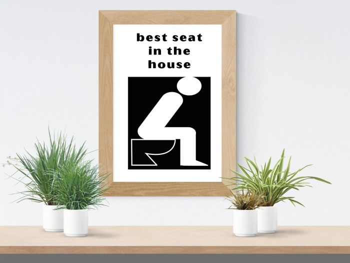 Funny kitchen wall decor