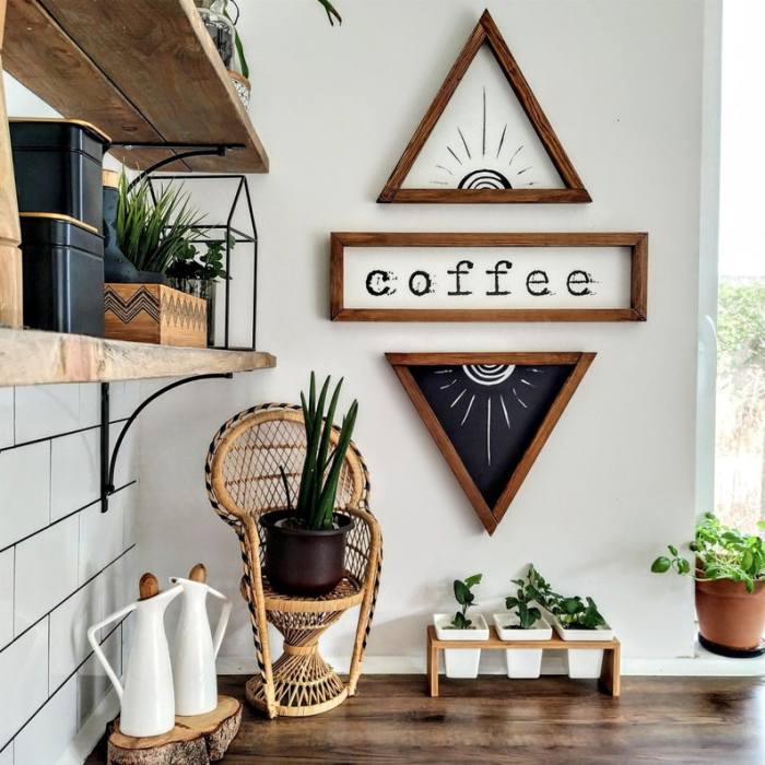 Kitchen wall hanging decor